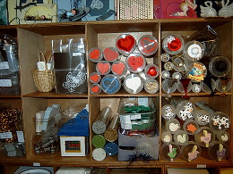 Weitere Kleinteile / Streuer f�r Karten