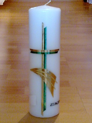 Geburtstagskerze Alg-20 aus Bea's Kerzen-Boutique