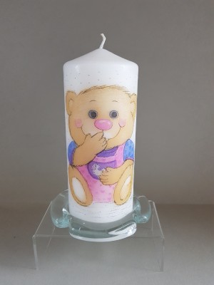 Geburtstagskerze Alg-2 aus Bea's Kerzen-Boutique