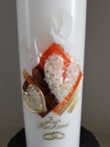 Hochzeitskerzen aus Bea's Hochzeits-Boutique