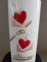 Hochzeitskerzen aus Bea's Hochzeits-Boutique