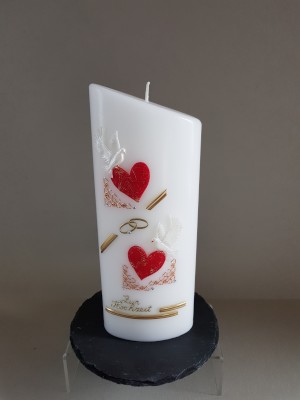 Hochzeitskerzen aus Bea's Hochzeits-Boutique