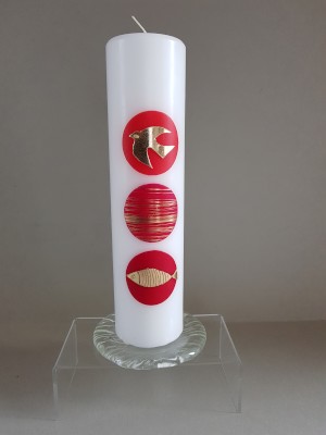 Kommunionkerze KO-101 aus Bea's Kerzen-Boutique