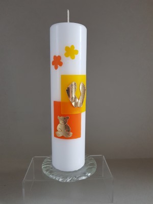 Taufkerze TA-103 aus Bea's Kerzen-Boutique