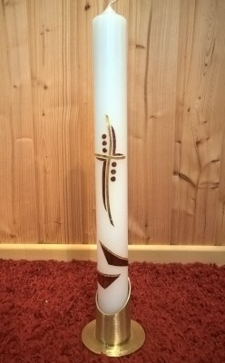 Taufkerze TA-89 aus Bea's Kerzen-Boutique