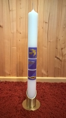 Taufkerze TA-90 aus Bea's Kerzen-Boutique