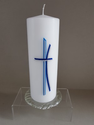 Taufkerze TA-96 aus Bea's Kerzen-Boutique