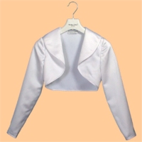 M�dchenBolero weiss oder cr�me