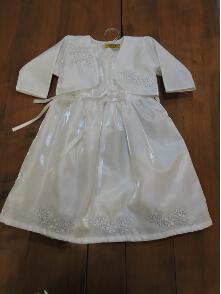 Taufkleid f�r M�dchen mit J�ckchen