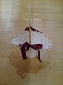 weisses Blumenk�rbli