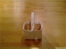 kleines ovales Blumenk�rbli f�r Blumenkinder